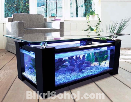 Aquarium integrated Center Table, Tea Table (সেন্টার টেবিল)